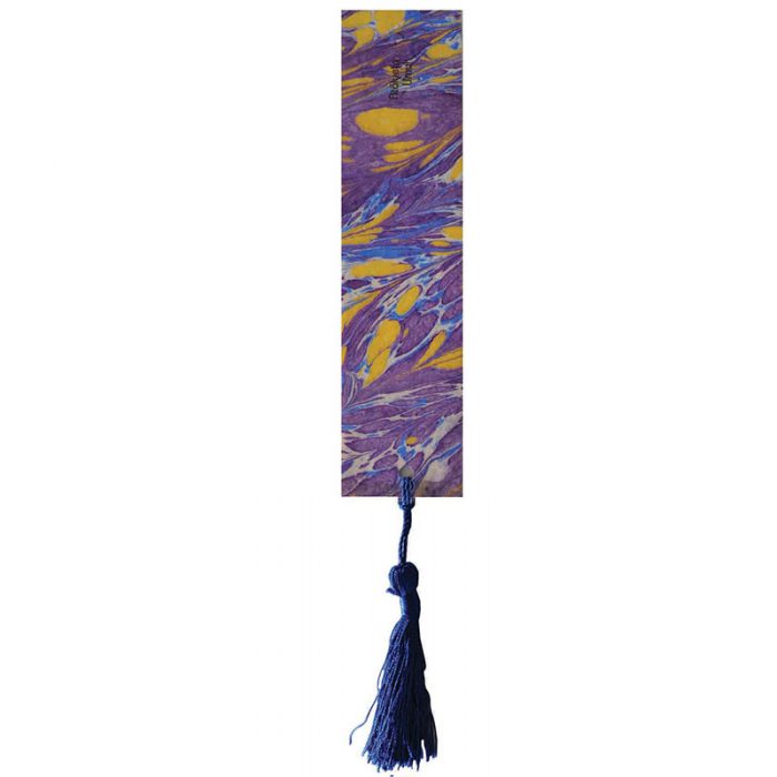 Purple Yellow Pattern Bookmark